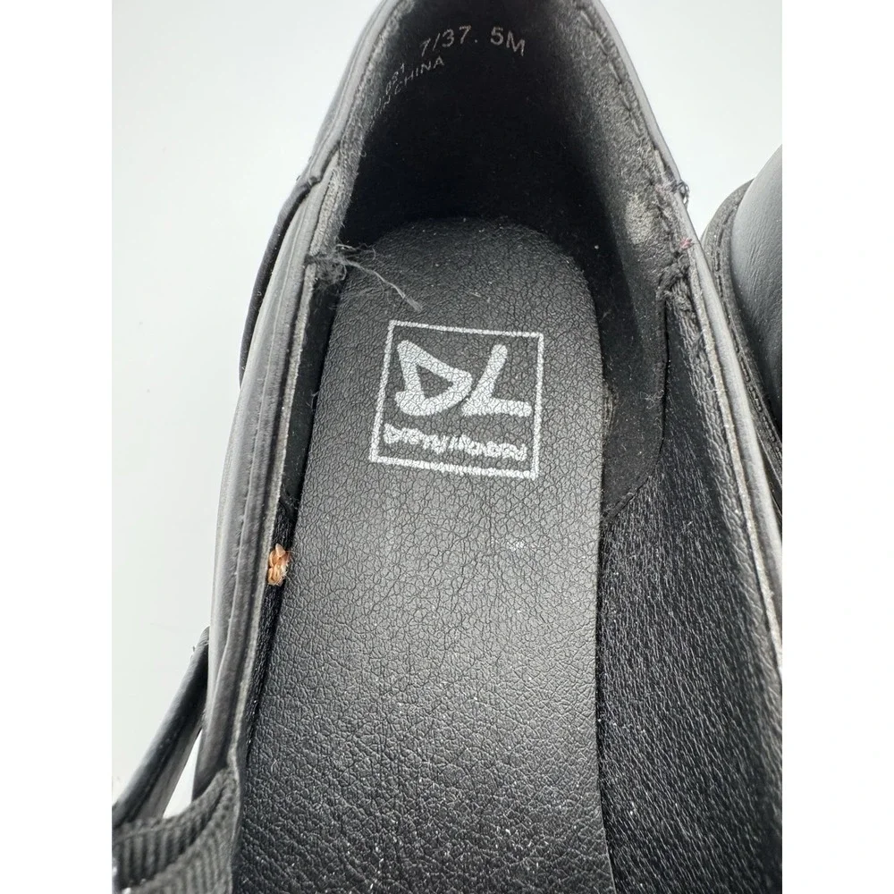 Dirty Laundry Woman's Size 5 M Black Chunky Y2K‎ platform Mary Jane Shoes